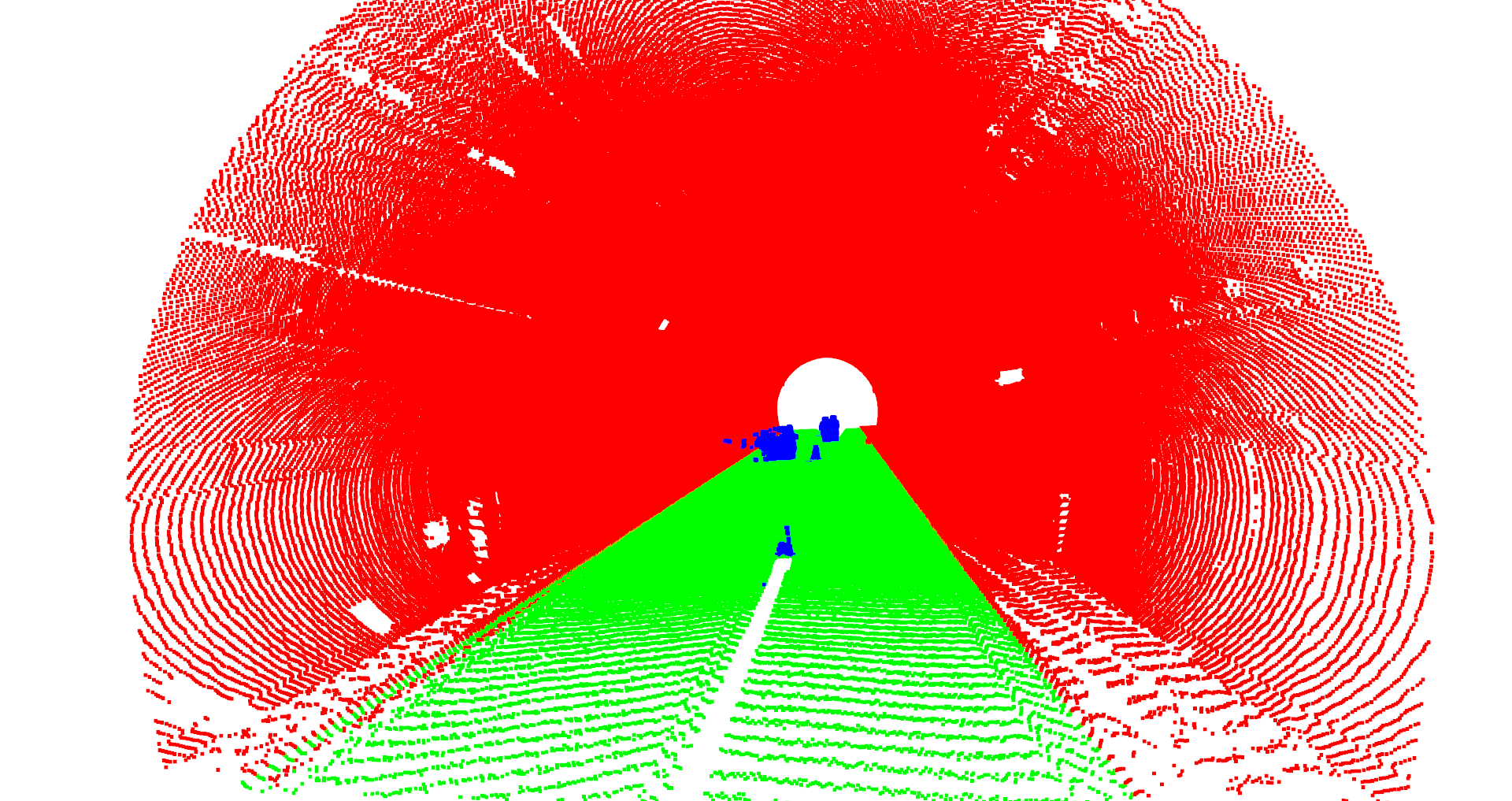 レーザースキャナによって測定されたトンネル3次元点群データに対するソリューション