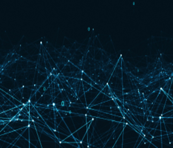 自動運転車のインターフェースが表示された車内の未来的なビジュアル